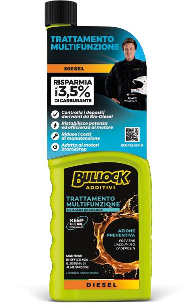 Bullock® additivi: Trattamento multifunzione Diesel