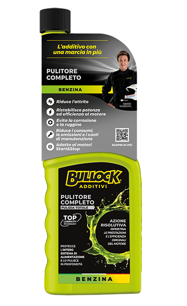 Bullock® additivi: pulitore Completo Benzina