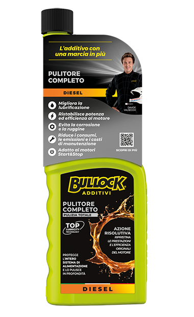 Bullock® additivi: Pulitore Completo Diesel