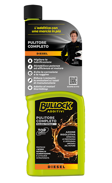 Bullock® additivi: pulitore Completo Diesel