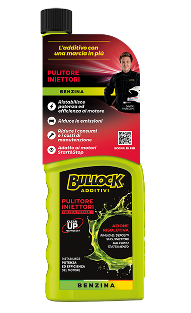 Bullock® additivi: pulitore Iniettori Benzina