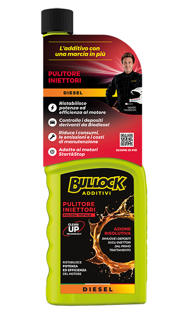 Bullock® additivi: Pulitore Iniettori Diesel