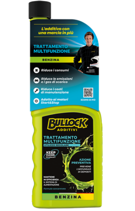 Bullock® additivi: Trattamento multifunzione Benzina