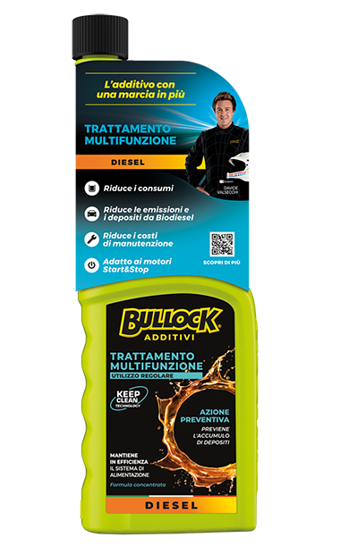 Bullock® additivi: Trattamento multifunzione Diesel